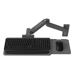 Ergotron LX Pro, Pinza para teclado/bandeja para ratón, Gris, 2,3 kg, Pared, 0 - 90°, 0 - 330 mm 45-685-293 Ergotron LX Pro, Pinza para teclado/bandeja para ratón, Gris, 2,3 kg, Pared, 0 - 90°, 0 - 330 mm 45-685-293