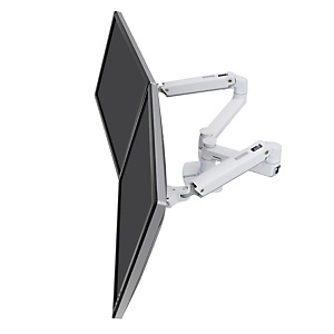 Ergotron LX Series 45-491-216, 18,1 kg, 68,6 cm (27'), 75 x 75 mm, 100 x 100 mm, Réglage de la hauteur, Blanc Ergotron LX Series 45-491-216, 18,1 kg, 68,6 cm (27'), 75 x 75 mm, 100 x 100 mm, Réglage de la hauteur, Blanc