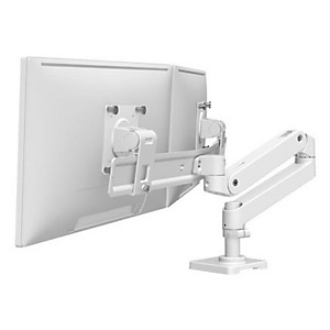 Ergotron LX Series 45-684-290, Abrazadera, 8,5 kg, 68,6 cm (27'), 100 x 100 mm, Ajustes de altura, Blanco Ergotron LX Series 45-684-290, Abrazadera, 8,5 kg, 68,6 cm (27'), 100 x 100 mm, Ajustes de altura, Blanco