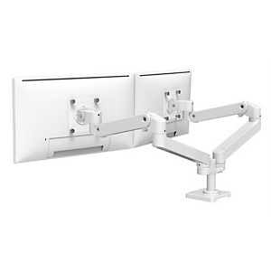 Ergotron LX Series 45-686-290, Abrazadera, 18,1 kg, 68,6 cm (27'), 100 x 100 mm, Ajustes de altura, Blanco Ergotron LX Series 45-686-290, Abrazadera, 18,1 kg, 68,6 cm (27'), 100 x 100 mm, Ajustes de altura, Blanco