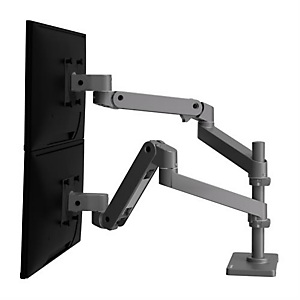 Ergotron LX Series 45-690-293, Abrazadera, 20 kg, 68,6 cm (27'), 100 x 100 mm, Ajustes de altura, Gris Oscuro Ergotron LX Series 45-690-293, Abrazadera, 20 kg, 68,6 cm (27'), 100 x 100 mm, Ajustes de altura, Gris Oscuro