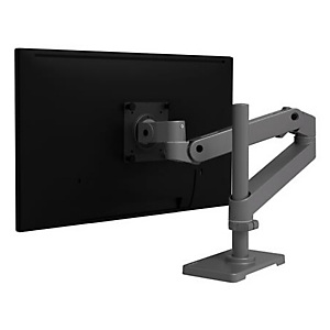 Ergotron LX Series 45-695-293, Abrazadera, 10 kg, 86,4 cm (34'), 100 x 100 mm, Ajustes de altura, Gris Oscuro Ergotron LX Series 45-695-293, Abrazadera, 10 kg, 86,4 cm (34'), 100 x 100 mm, Ajustes de altura, Gris Oscuro