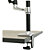Ergotron LX Series Desk Mount LCD Arm, Tall Pole, 11,3 kg, 86,4 cm (34''), 75 x 75 mm, 100 x 100 mm, Negro 45-295-026 - 3