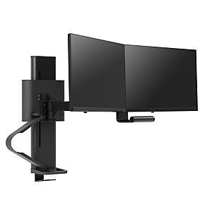 Ergotron TRACE 45-658-224, Pince, 9,8 kg, 68,6 cm (27'), 100 x 100 mm, Réglage de la hauteur, Noir Ergotron TRACE 45-658-224, Pince, 9,8 kg, 68,6 cm (27'), 100 x 100 mm, Réglage de la hauteur, Noir