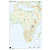 ERIK Mapa mudo color físico África - 1