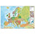 ERIK Mapa Mural 61x91,5 cm Físico / Político Europa - 1