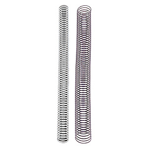 Espiral metálica 8 mm negra 40 hojas 100 unid Espiral metálica 8 mm negra 40 hojas 100 unid