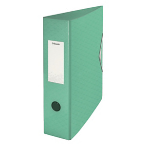 Esselte Brezee Archivador de palanca, A4, Lomo 82 mm, Capacidad 500 hojas, polyfoam, Verde Esselte Brezee Archivador de palanca, A4, Lomo 82 mm, Capacidad 500 hojas, polyfoam, Verde