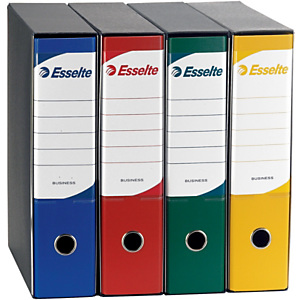 Esselte Business Registratore archivio, Formato Protocollo, Dorso 8 cm, Polipropilene, Blu Esselte Business Registratore archivio, Formato Protocollo, Dorso 8 cm, Polipropilene, Blu