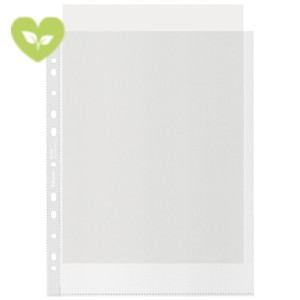 ESSELTE Busta a foratura universale De Luxe, A4 maxi, PP 100 % riciclato, Spessore Altissimo, Finitura Ruvida, Trasparente (confezione 100 pezzi) ESSELTE Busta a foratura universale De Luxe, A4 maxi, PP 100 % riciclato, Spessore Altissimo, Finitura Ruvida, Trasparente (confezione 100 pezzi)