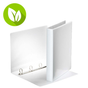 Esselte Carpeta personalizable canguro de 2 anillas de 40 mm para 380 hojas A4 de cartón plastificado blanco Esselte Carpeta personalizable canguro de 2 anillas de 40 mm para 380 hojas A4 de cartón plastificado blanco