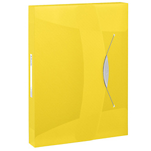 Esselte Cartella progetti con elastico - Colore Giallo VIVIDA - Dorso 4 cm - F.to utile 23 x 32 x 3,8 cm. Esselte Cartella progetti con elastico - Colore Giallo VIVIDA - Dorso 4 cm - F.to utile 23 x 32 x 3,8 cm.