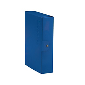 Esselte Cartella progetti Delso Order, Cartone, Blu, 350 mm x 250 mm x 80 mm