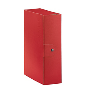 Esselte Cartella progetti Eurobox, Cartone, Rosso, 350 mm x 250 mm x 100 mm Esselte Cartella progetti Eurobox, Cartone, Rosso, 350 mm x 250 mm x 100 mm