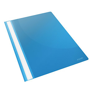 ESSELTE Cartellina ad aghi Report File - con fermafogli - PPL - 21x29,7 cm - azzurro