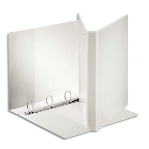 Esselte Classeur personnalisable sur trois faces en Polypropylène blanc – dos de 3,7 cm Esselte Classeur personnalisable sur trois faces en Polypropylène blanc – dos de 3,7 cm
