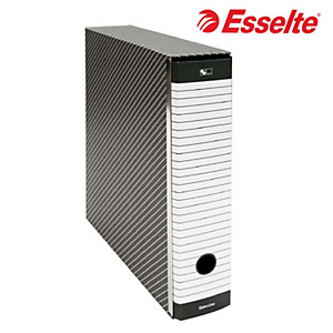 Esselte Delso Line Registratore archivio, Formato Protocollo, Dorso 8 cm, Cartone, Bianco e Grigio Esselte Delso Line Registratore archivio, Formato Protocollo, Dorso 8 cm, Cartone, Bianco e Grigio