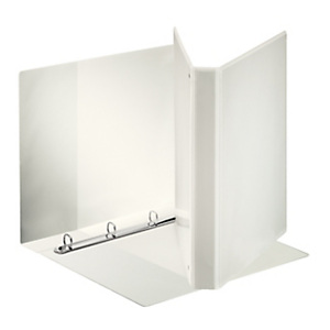 Esselte Display Raccoglitore ad anelli personalizzabile, A4, Dorso 40 mm, Capacità 230 fogli, Cartone, Bianco Esselte Display Raccoglitore ad anelli personalizzabile, A4, Dorso 40 mm, Capacità 230 fogli, Cartone, Bianco
