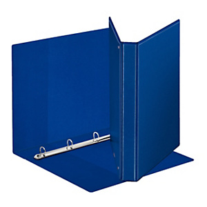 Esselte Display Raccoglitore ad anelli personalizzabile, A4, Dorso 40 mm, Capacità 230 fogli, Cartone, Blu Esselte Display Raccoglitore ad anelli personalizzabile, A4, Dorso 40 mm, Capacità 230 fogli, Cartone, Blu