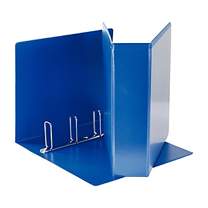 Esselte Display Raccoglitore ad anelli personalizzabile, A4, Dorso 80 mm, Capacità 580 fogli, Cartone, Blu Esselte Display Raccoglitore ad anelli personalizzabile, A4, Dorso 80 mm, Capacità 580 fogli, Cartone, Blu