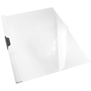Esselte Dossier de pinza, A4, PVC, 30 hojas, blanco Esselte Dossier de pinza, A4, PVC, 30 hojas, blanco