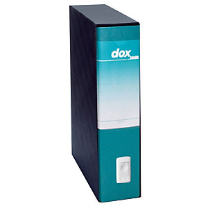 Esselte Dox 2 Classic Registratore archivio, Formato Protocollo, Dorso 8 cm, Cartone, Verde Mare