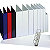 Esselte Essentials Carpeta personalizable canguro de 4 anillas de tipo D de 40 mm, A4, lomo 62 mm, polipropileno, blanco - 2