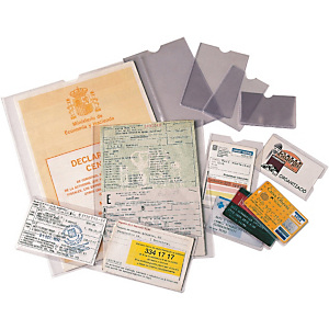 Esselte Funda portacarnet-documentos en PVC 232 x 305 mm (A4) ,caja de 100