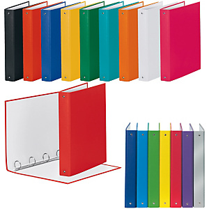 Esselte Meeting Raccoglitore ad anelli, 22 x 30 cm, Dorso 43 mm, Capacità 200 fogli, Cartone, Blu Vivida Esselte Meeting Raccoglitore ad anelli, 22 x 30 cm, Dorso 43 mm, Capacità 200 fogli, Cartone, Blu Vivida