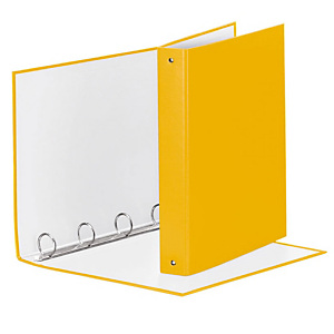 Esselte Meeting Raccoglitore ad anelli, 22 x 30 cm, Dorso 43 mm, Capacità 200 fogli, Cartone, Giallo Esselte Meeting Raccoglitore ad anelli, 22 x 30 cm, Dorso 43 mm, Capacità 200 fogli, Cartone, Giallo