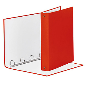 Esselte Meeting Raccoglitore ad anelli, 22 x 30 cm, Dorso 43 mm, Capacità 200 fogli, Cartone, Rosso Esselte Meeting Raccoglitore ad anelli, 22 x 30 cm, Dorso 43 mm, Capacità 200 fogli, Cartone, Rosso