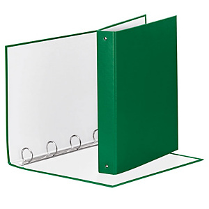 Esselte Meeting Raccoglitore ad anelli, 22 x 30 cm, Dorso 43 mm, Capacità 200 fogli, Cartone, Verde Esselte Meeting Raccoglitore ad anelli, 22 x 30 cm, Dorso 43 mm, Capacità 200 fogli, Cartone, Verde