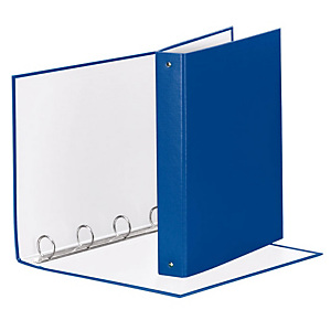 Esselte Meeting Raccoglitore ad anelli, 22 x 30 cm, Dorso 72 mm, Capacità 400 fogli, Cartone, Blu Esselte Meeting Raccoglitore ad anelli, 22 x 30 cm, Dorso 72 mm, Capacità 400 fogli, Cartone, Blu
