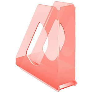 Esselte Portariviste Colour'Ice, Polistirene, 72 x 256 x 260 mm, Albicocca traslucido Esselte Portariviste Colour'Ice, Polistirene, 72 x 256 x 260 mm, Albicocca traslucido