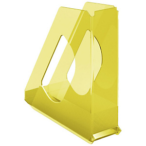 Esselte Portariviste Colour'Ice, Polistirene, 72 x 256 x 260 mm, Giallo traslucido Esselte Portariviste Colour'Ice, Polistirene, 72 x 256 x 260 mm, Giallo traslucido