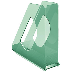 Esselte Portariviste Colour'Ice, Polistirene, 72 x 256 x 260 mm, Verde traslucido Esselte Portariviste Colour'Ice, Polistirene, 72 x 256 x 260 mm, Verde traslucido