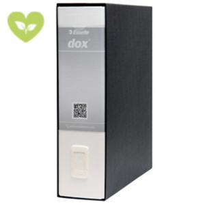 ESSELTE Registratore archivio Dox Classic, Formato Commerciale, Dorso 8 cm, Cartone, Bianco ESSELTE Registratore archivio Dox Classic, Formato Commerciale, Dorso 8 cm, Cartone, Bianco