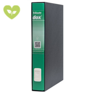 ESSELTE Registratore archivio Dox Classic, Formato Protocollo, Dorso 5 cm, Cartone, Verde ESSELTE Registratore archivio Dox Classic, Formato Protocollo, Dorso 5 cm, Cartone, Verde