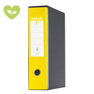 ESSELTE Registratore archivio Eurofile, Formato Protocollo, Dorso 8 cm, Cartone, Giallo Vivida ESSELTE Registratore archivio Eurofile, Formato Protocollo, Dorso 8 cm, Cartone, Giallo Vivida