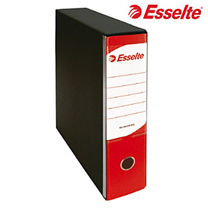 Esselte Registratore, Formato commerciale, F.to utile cm 23 x 30 h, Dorso 8 cm, Rosso Esselte Registratore, Formato commerciale, F.to utile cm 23 x 30 h, Dorso 8 cm, Rosso