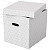 ESSELTE Scatola archivio Cube con coperchio removibile, 32 x 36,5 x 31,5 cm, Bianco (confezione 3 pezzi) - 2
