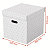 ESSELTE Scatola archivio Cube con coperchio removibile, 32 x 36,5 x 31,5 cm, Bianco (confezione 3 pezzi) - 3