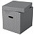 ESSELTE Scatola archivio Cube con coperchio removibile, 32 x 36,5 x 31,5 cm, Grigio (confezione 3 pezzi) - 2