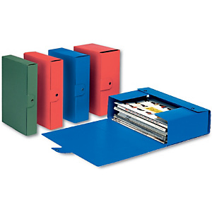 Esselte Scatola archivio Eurobox, Cartone, Rosso, 350 mm x 250 mm x 60 mm Esselte Scatola archivio Eurobox, Cartone, Rosso, 350 mm x 250 mm x 60 mm