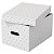 ESSELTE Scatola archivio Medium con coperchio removibile, 26,5 x 36,5 x 20,5 cm, Bianco (confezione 3 pezzi) - 2