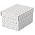 ESSELTE Scatola archivio Small con coperchio removibile, 20 x 25,5 x 15 cm, Bianco (confezione 3 pezzi) - 1