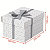 ESSELTE Scatola archivio Small con coperchio removibile, 20 x 25,5 x 15 cm, Bianco (confezione 3 pezzi) - 4