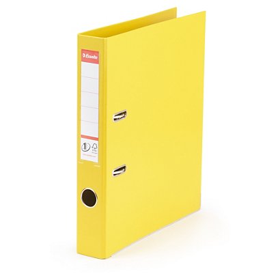 Esselte® Standard-Ordner (Rückenbreite 7,5 cm), gelb - 1
