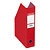 Esselte Vivida Revistero, cartón en PVC, 72 x 318 x 242 mm, rojo - 1
