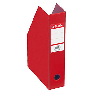 Esselte Vivida Revistero, cartón en PVC, 72 x 318 x 242 mm, rojo